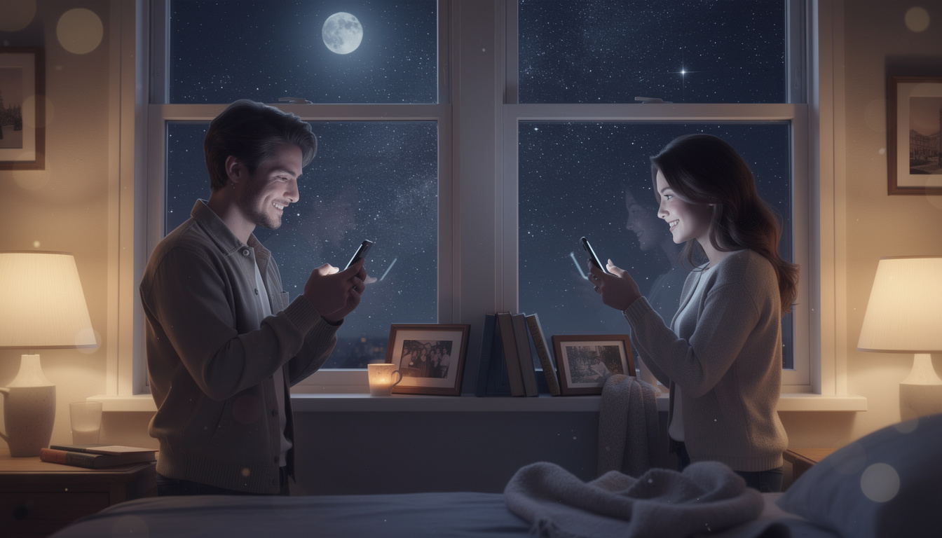 découvrez les meilleures idées de messages et images pour dire bonne nuit à votre amour à distance et renforcer votre connexion malgré la distance.